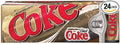 Coke Diet Caffeine Free Soda 12 oz Can (Pack of 24)
