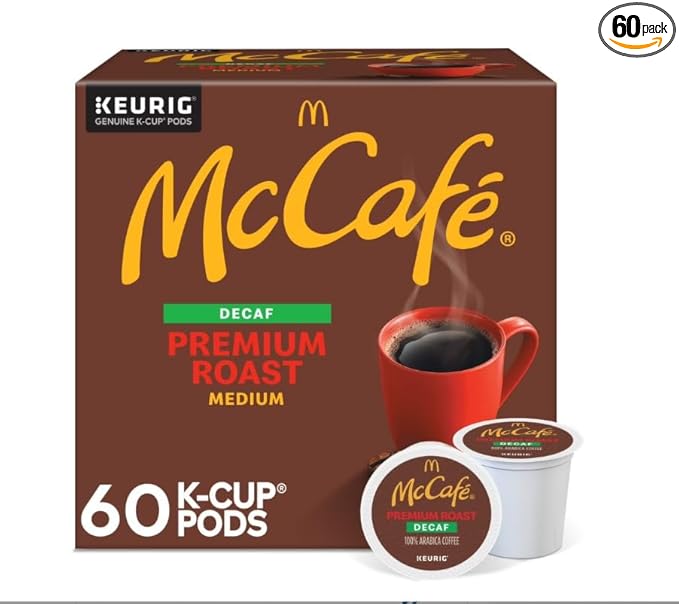 Mc Cafe Decaf Premium Roast Coffee - 60 Pods
