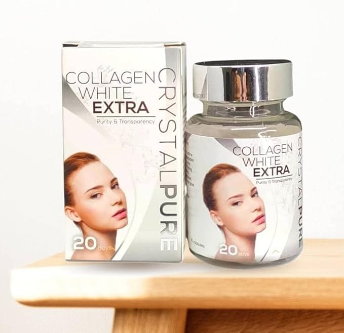Collagen White Extra Crystal Pure Skin Glutathione Supplement