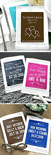 Personalized Coffee Favors - Set of 24 (Silhouette)