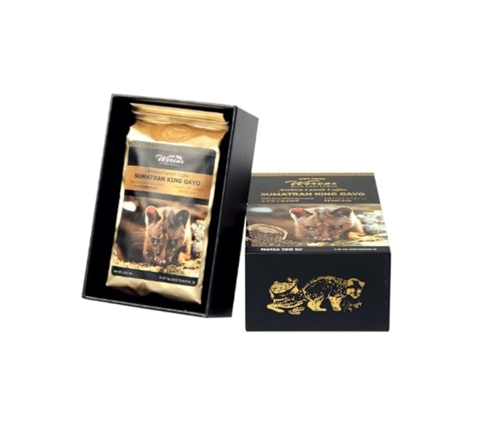 Sumatran King Gayo Arabica Weasel luwak Civet Cat Ground Coffee 100g Premium Wild Kopi