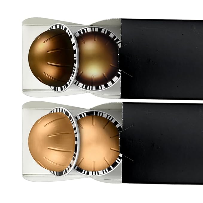 Best Double Espresso Coffee Pods Brews 2.7 Ounce (20 Pods Chiaro+Doppio)