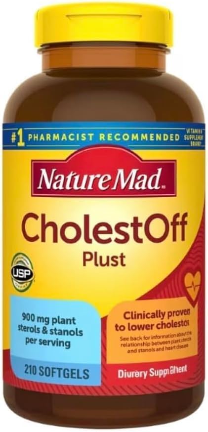 Nature Cholest-Off Plus 210 Softgels Bundle | Gluten Free | Take 2 Softgels Twice Daily