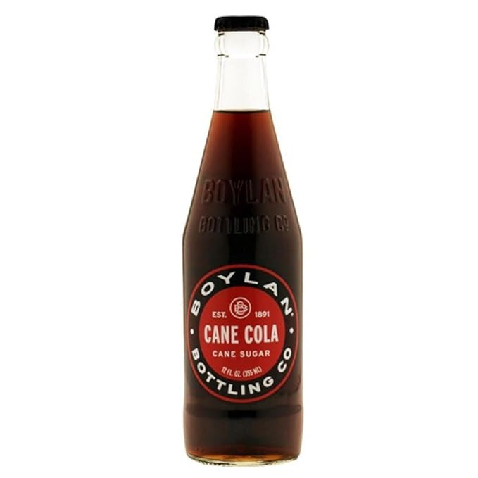 Boylan Cane Cola 12 Fl Oz (12 Glass Bottles)