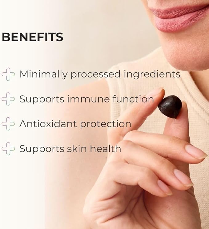 Juice Plus+ Berry Blend Soft Chews (Chewables) - Daily Nutrition from 12 Plants with Whole Fruit Vegetable &amp Berry - Raspberry Bilberry Blueberry and More! for Adults and Kids - (1-mo 30 Che