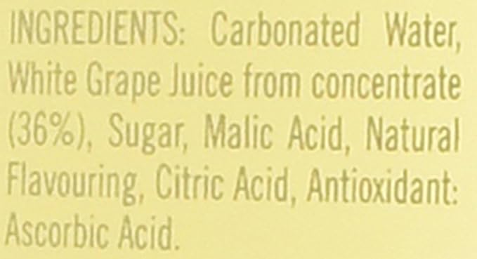 Shloer White Grape Sparkling Juice Drink 750 ml