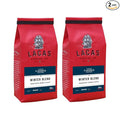 Lacas Coffee Company Medium Fine Ground Coffee 12oz Bag (2 bags Winter Blend)
