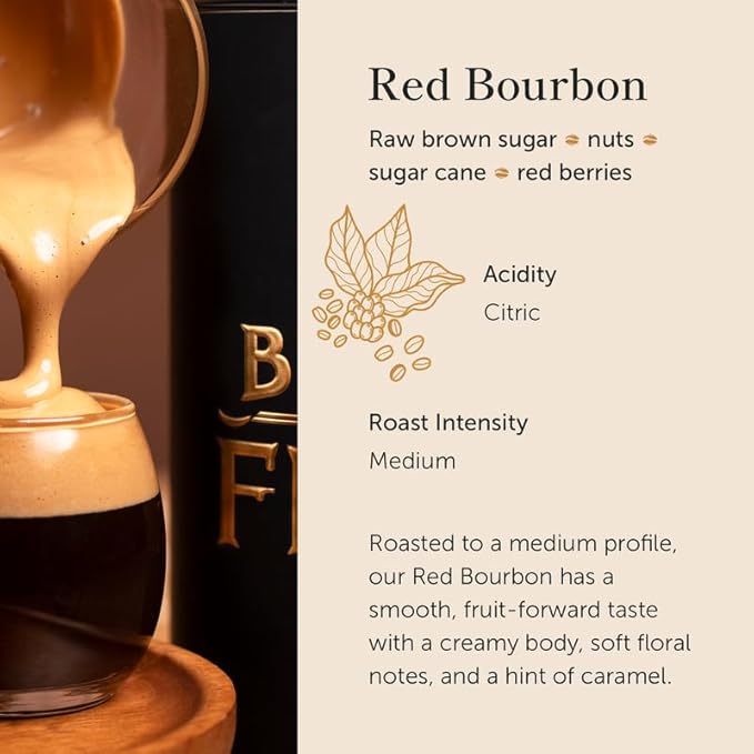 Bean of Fire El Salvador Red Bourbon Honey Ground Coffee – Medium Roast Single Origin Specialty Smooth &amp Fruity Cup (16 oz)