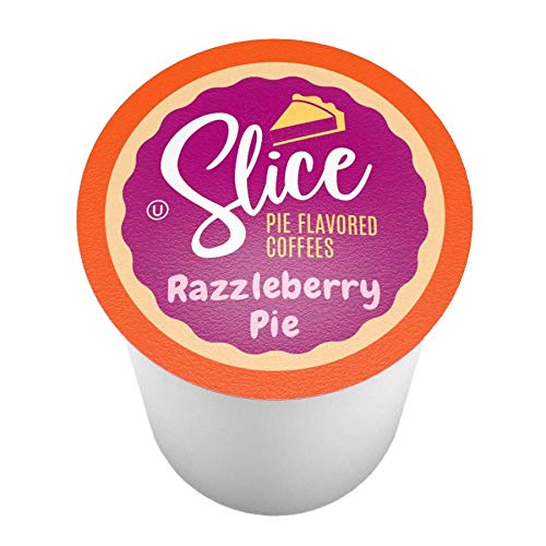 Slice Coffee Flavored Coffee Razzleberry Pie for Single Serve Brewers 40 Count