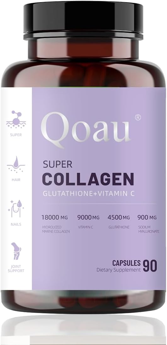 11-in-1 Multi-Collagen Peptides | Joint Support Muscle Recovery &amp Stress Relief | Hydrolyzed Collagen Capsules for Active Men &amp Women Non-GMO &amp Gluten-Free