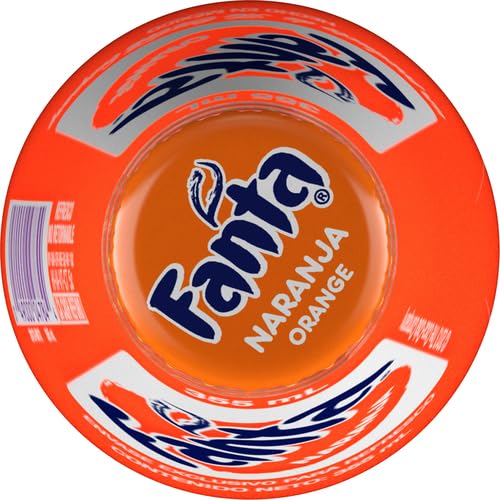 Mexican Fanta Orange Glass Bottle 12 fl oz 24 Pack