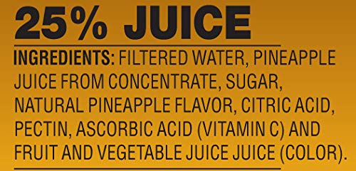 Langers Juice Pineapple Cocktail Juice 15.2 Fl Oz (Pack of 12)