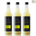 Twisted Alchemy Cold Pressed Fresh Juice For Craft Cocktails -Fresh All Natural Hand Squeezed Lemon Juice Cocktail Mixer - (25 Oz Bottle Pack Of 3) - Preservative Free Non-GMO 100% Pure -