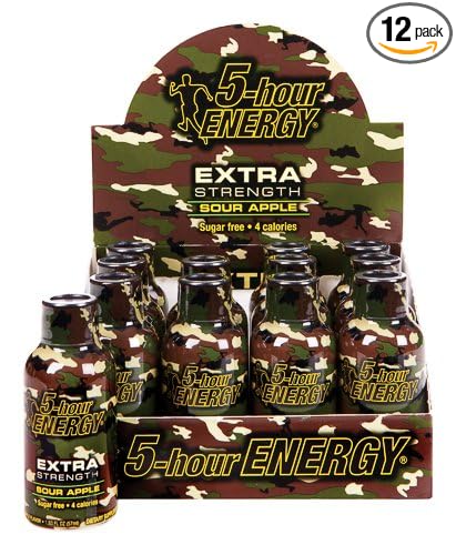 5hr Energy Sour Apple Camo 1.912