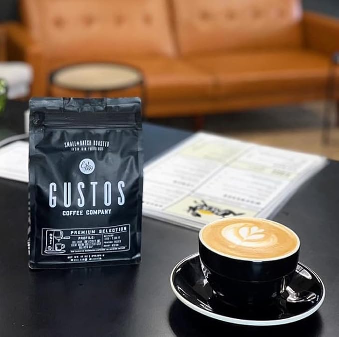 Gustos Coffee Premium Selection | Puerto Rican High End Medium Roasted Whole Bean Coffee (3 12oz)