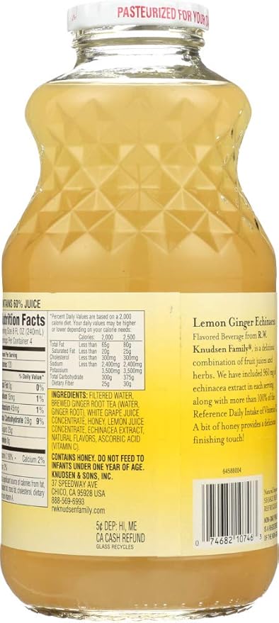 KNUDSEN JUICE SN LMN GNGR ECHINAC 32 FO