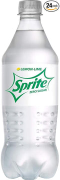 Zero Sprite 20 oz Bottles - Pack of 24