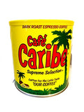 Cafe Caribe Dark Roast Espresso Coffee in 36 Oz Can Brown