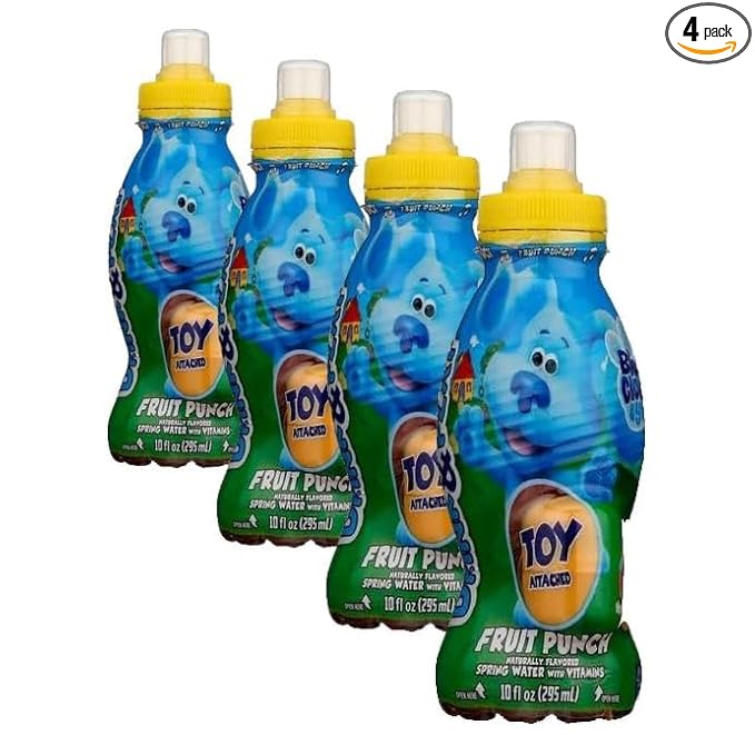 Drink &amp Play Spring Water Fruit Punch 10 Ounce (Pack of 4)
