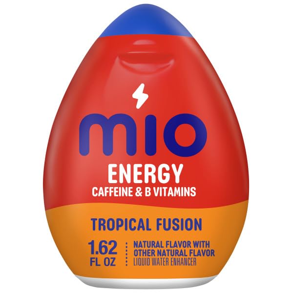 MiO Hydrate &amp Energy - Arctic Grape Black Cherry Green Thunder Lemon Lime and Tropical Fusion. Liquid Water Enhancer Variety Pack
