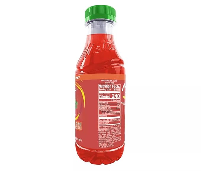Juice 16 Fl Oz (12 pack Mango Carrot)