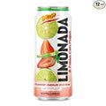 De Mi Pais Strawberry Lemonade Drink with Pulp 16oz / Limonada de Fresa con Pulpa 16oz (12)