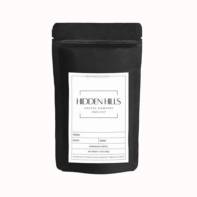 Hidden Hills 6 Bean Blend Coffee Freshly Roasted Personally For You Upon Ordering and Shipped Directly Strong &amp Smooth Blend Low Acid and Rich Flavor