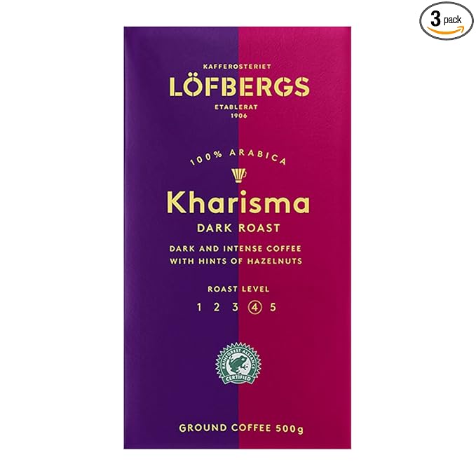 Lofbergs Kharisma Dark Roast 3 pack