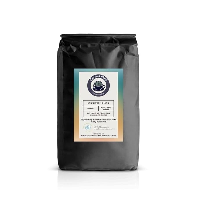 Curious Mind Coffee Ground Gourmet Coffee (12 oz Dark Humor)
