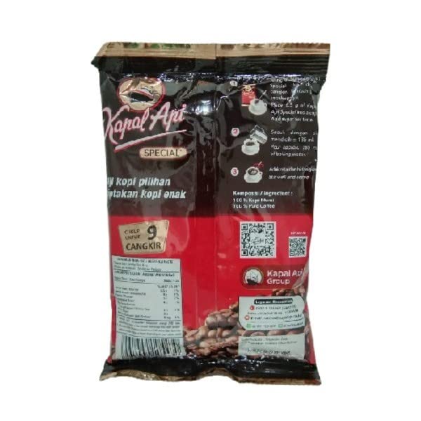 Kapal Api Special Coffee Ground (Coffee Powder) 65 gr - Pack of 6