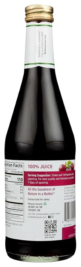 Biotta Beet Juice -- 16.9 fl oz - 2 pc