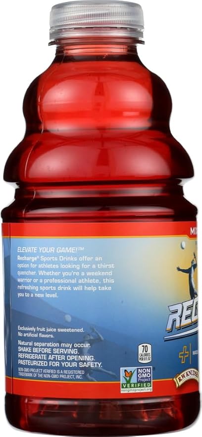 Knudsen Mix Berry Recharge Juice 32 Oz (Pack of 12)