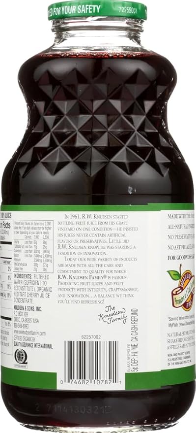 Juice Just Tart Cherry Org 32 FO (Pack Of 6) - Pack Of 6