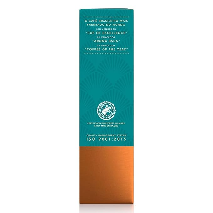 Arara Roasted and Ground Coffee 8.8 oz – Notes of Brown Sugar Garapa and Coffee Honey – Balance and Natural Sweetness – Café Orfeu