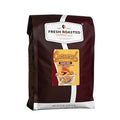 Fresh Roasted Coffee Caramel Flavored Coffee 5 lb (80 oz) Medium Roast Kosher Ground