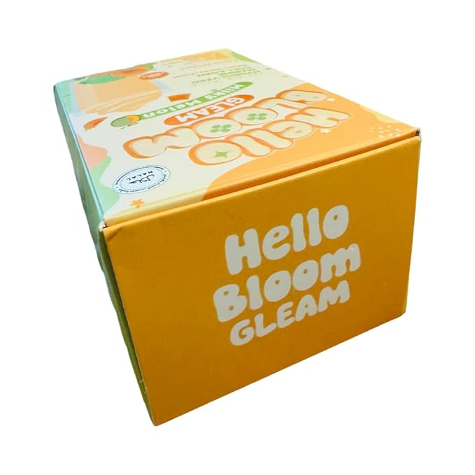 Hello Bloom Gleam Milky Powder Drink [10 Sachets x 18g] 6.3 Ounce (Pack of 1) Milky Melon