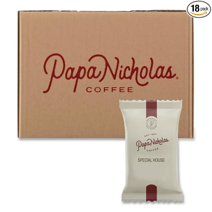 PapaNicholas Coffee 25185 Premium Coffee Special House Blend 18/Carton