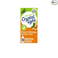 Crystal Light On The Go Peach Mango Green Tea Drink Mix 10-Packet Box (Pack of 8)