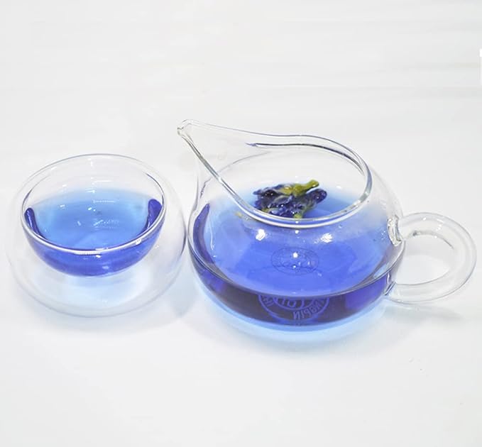 Butterfly PeaButterfly Flower TeaClitoria TernateBlue-PeaBlue ButterflyThe Blue ButterflyButterfly Pea FlowerButterfly Pea Flower TeaBlue Dried Butterfly Flower (500 g(1.10 Pound))