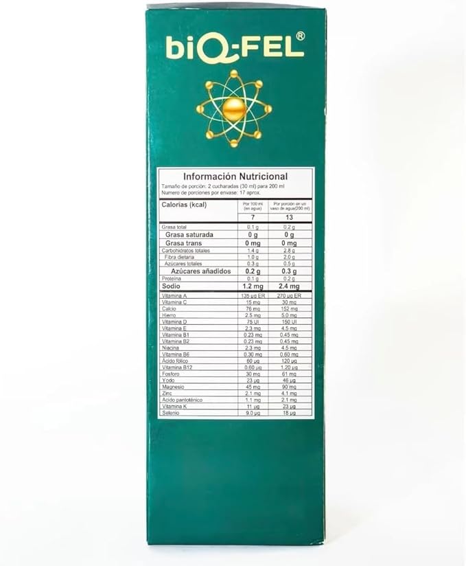 Daily Multivitamin for Men and Women Liquid Natural Extracts Energy Focus 500ml