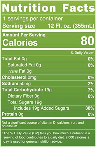 Demi Doux Low Sugar Soda - Low Sugar Soft Drink No Artificial Sweeteners (Ginger Ale 12-pack)