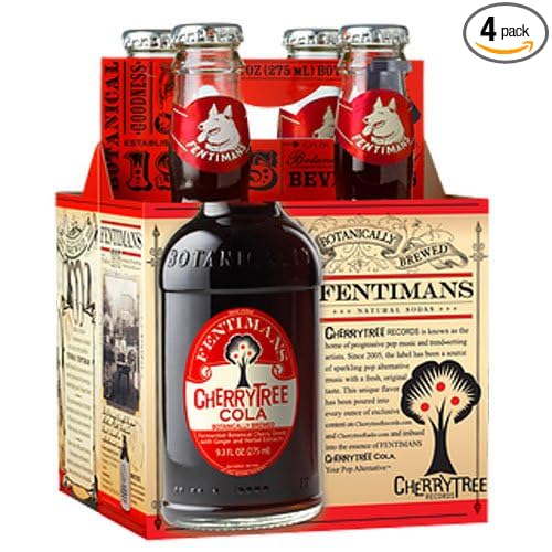 Fentimans Cherry Tree Cola 4-pack / 9.3oz Bottle