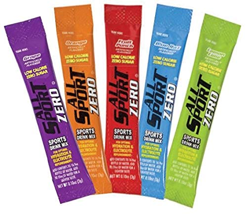 All Sport Zero Sticks Low Calorie ZERO Sugar Electrolyte Sports Drink Mix Vending Pack (Variety Pack Case of 150 Sticks)