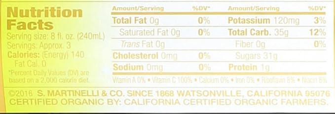 Martinelli's Sparkling Cider OG2 25.4 oz. (Pack of 12)