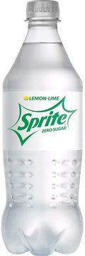 Zero Sprite 20 oz Soda Bottles (Pack of 8 Total of 160 FL OZ)