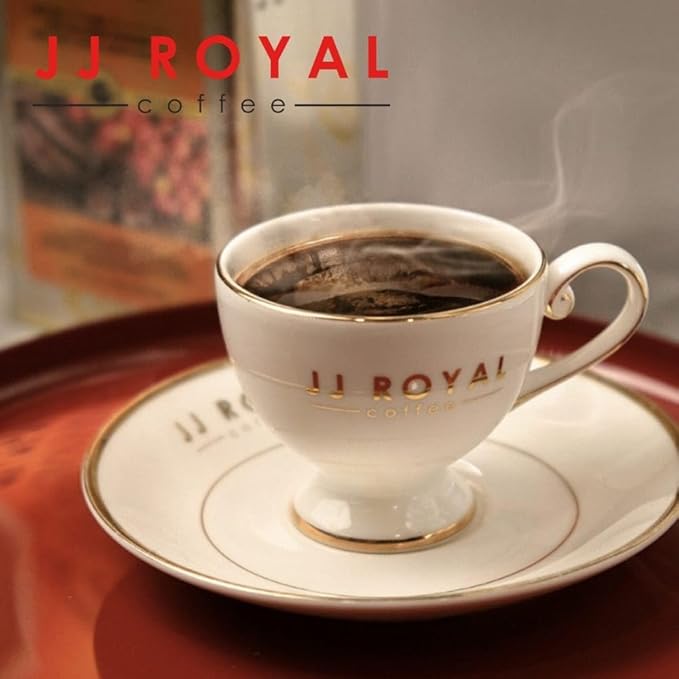 JJ Royal Coffee Java Monk Robusta 200g Ground Coffee (Pack of 2)