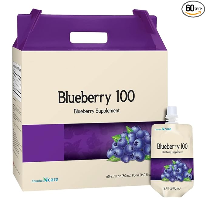 Blueberry 100 Juice (Pack of 60)