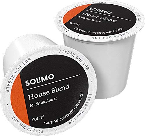 Amazon Brand - Solimo Medium Dark Roast and Light Roast Coffee Pods Compatible with Keurig 2.0 K-Cup Brewers