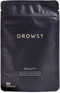 Drowsy Beauty – Nighttime Skin Hydration &amp Wellness Supplement with Marine Collagen Hyaluronic Acid &amp Vitamin C – Supports Skin Vitality &amp Relaxation