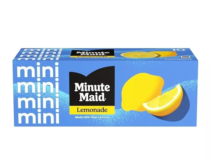Minute Maid Lemonade 7.5 oz Cans 30 Pack